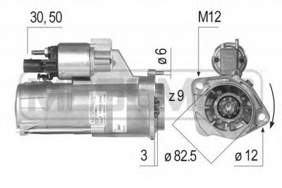 MESSMER 220547 -  Стартер