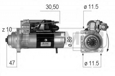 MESSMER 220554 -  Стартер