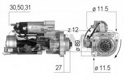 MESSMER 220556 -  Стартер