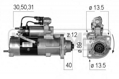MESSMER 220557 -  Стартер
