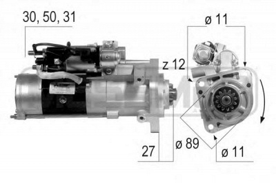 MESSMER 220564 -  Стартер