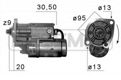 MESSMER 220577 -  Стартер