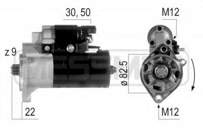 MESSMER 220581 -  Стартер