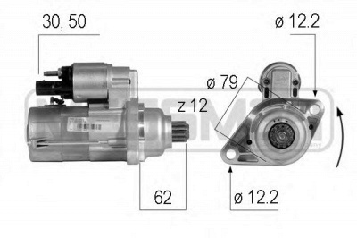 MESSMER 220586 -  Стартер