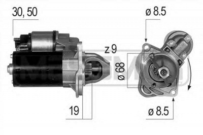 MESSMER 220648 -  Стартер