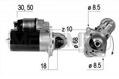 MESSMER 220650 -  Стартер