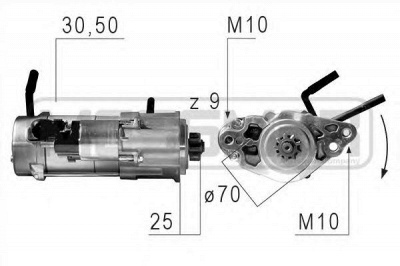 MESSMER 220653 -  Стартер