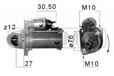 MESSMER 220655 -  Стартер