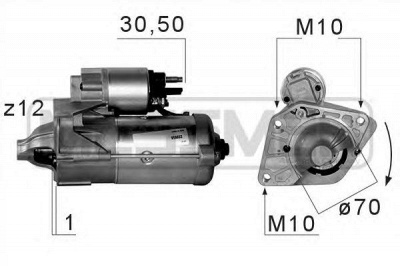 MESSMER 220658 -  Стартер