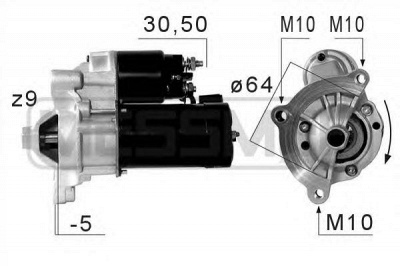 MESSMER 220660 -  Стартер