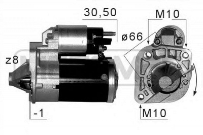 MESSMER 220668 -  Стартер