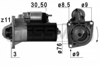 MESSMER 220687 -  Стартер