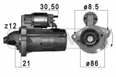 MESSMER 220688 -  Стартер