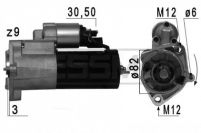 MESSMER 220721 -  Стартер