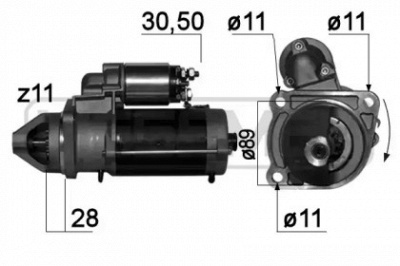 MESSMER 220731 -  Стартер