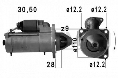 MESSMER 220750 -  Стартер