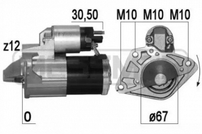 MESSMER 220773 -  Стартер