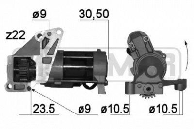 MESSMER 220788 -  Стартер