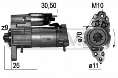MESSMER 220831 -  Стартер