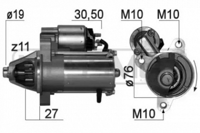 MESSMER 220833 -  Стартер