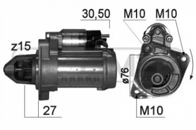 MESSMER 220834 -  Стартер