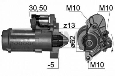 MESSMER 220835 -  Стартер