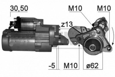 MESSMER 220836 -  Стартер