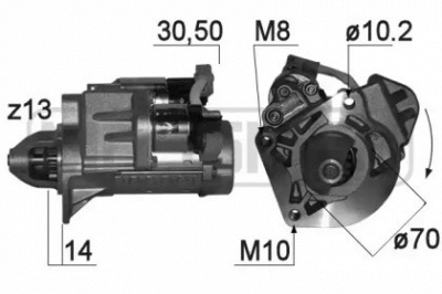 MESSMER 220840 -  Стартер