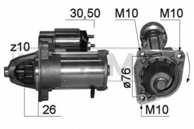 MESSMER 220843 -  Стартер