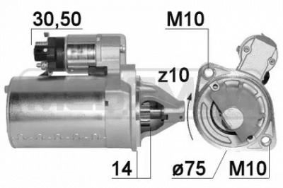 MESSMER 220851 -  Стартер