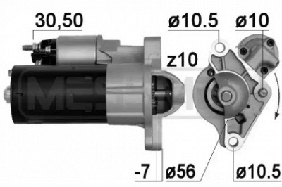 MESSMER 220885 -  Стартер