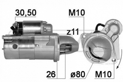 MESSMER 220893 -  Стартер