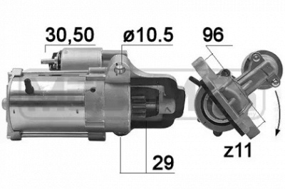 MESSMER 220897 -  Стартер