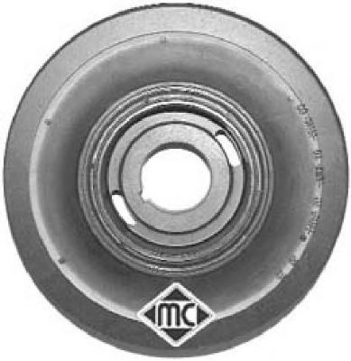 METALCAUCHO 04491 -  Ременный шкив, коленчатый вал