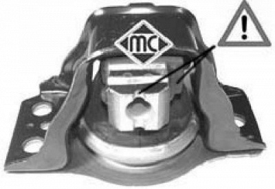 METALCAUCHO 04638 -  Подвеска, двигатель