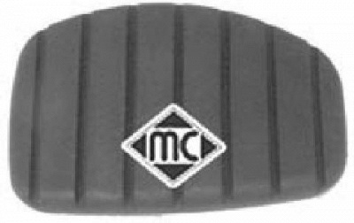 METALCAUCHO 04717 -  Педальные накладка, педаль тормоз