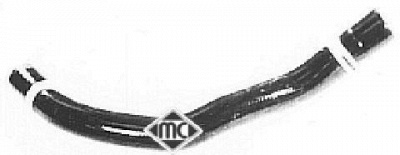 METALCAUCHO 08344 -  Шланг радиатора