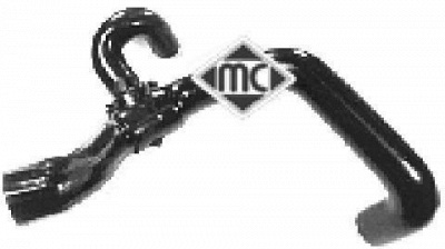 METALCAUCHO 08357 -  Шланг радиатора