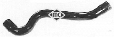 METALCAUCHO 08400 -  Шланг радиатора
