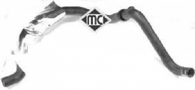 METALCAUCHO 08595 -  Шланг радиатора