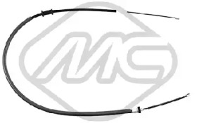 METALCAUCHO 80160 -  Трос ручника kubistar all (pt800kg) dx-rh