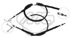 METALCAUCHO 80366 -  Трос ручника opl astra all (drum brake)