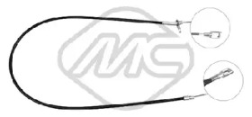 METALCAUCHO 80927 -  Трос, стояночная тормозная система