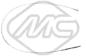 METALCAUCHO 80939 -  Трос, стояночная тормозная система