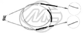 METALCAUCHO 81797 -  Трос, стояночная тормозная система