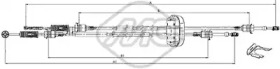 METALCAUCHO 82291 -  Трос, ступенчатая коробка передач