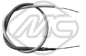 METALCAUCHO 82836 -  82836 ТРОС РУЧНОГО ТОРМОЗА C8 ALL (DRUM BRAKE) DX/
