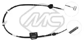 METALCAUCHO 83350 -  Трос ручника suz grand vitara all 3doors dx-rh