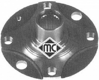 METALCAUCHO 90004 -  Ступица колеса
