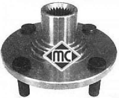METALCAUCHO 90060 -  Ступица колеса